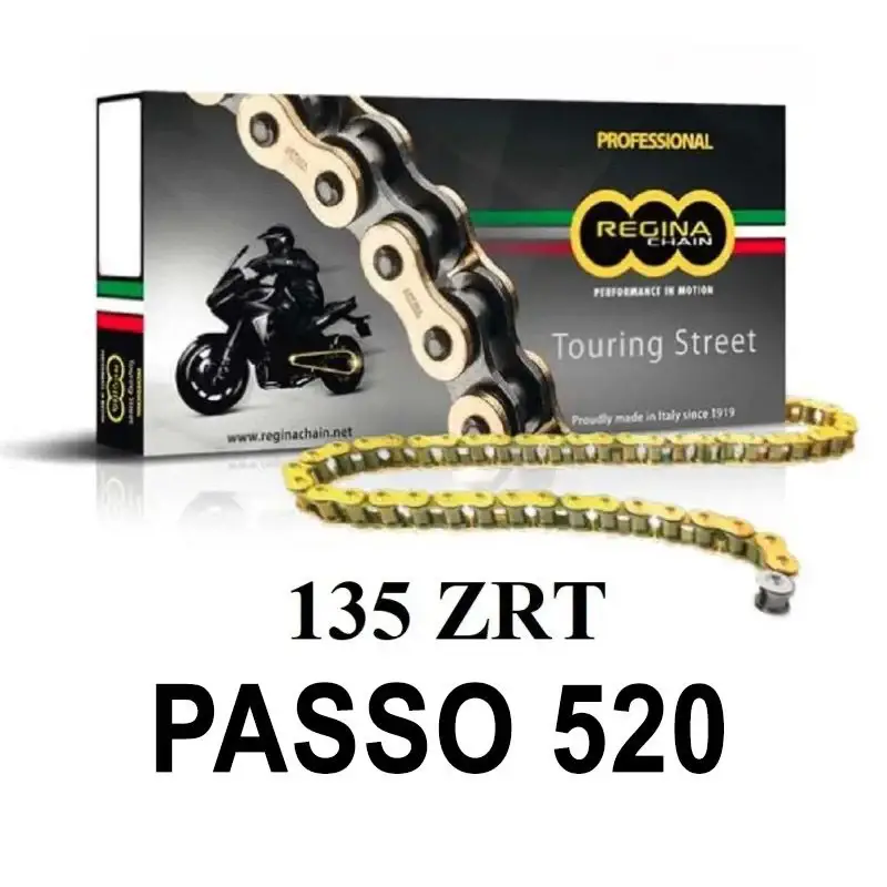 REGINA Catena 135ZRT 114 maglie passo 520 - Oro CAGIVA 125 MITO EVO 1992 -1999 Vendita Finale