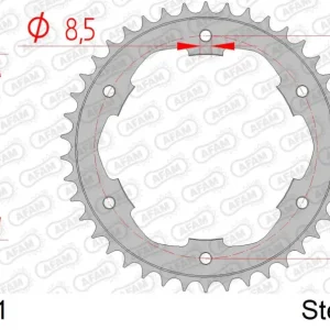Corona AFAM 92634-41 in acciaio passo 525 BMW F 650 GS 2006 -2012 Offerta Lampo