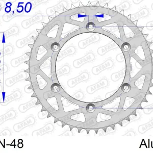 Corona AFAM 13323N-48 in all. passo 520 FANTIC XX 125 2021 Ultime Pezzi