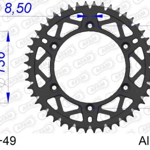 Spedito Oggi Corona AFAM 15206+49 in all. passo 520 GAS-GAS EC 200 E4 2018