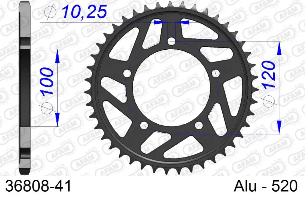 Soddisfatti O Rimborsati Corona AFAM 36808-41 in all. passo 520 APRILIA RSV4 1000 RF RACING FACTORY 2015 -2018