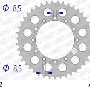 Corona AFAM 60201-42 in all. passo 520 BETA 240 TECHNO 1995 Ordina Subito