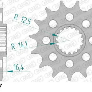 Occasione Pignone AFAM 61800-17 passo 525 KTM 1050 ADVENTURE 2015 -2016