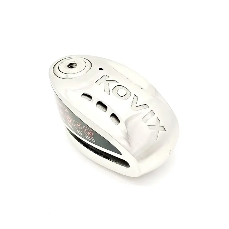 Promo Stagionale Blocca Disco Moto Allarmato KOVIX KNX12 con perno da 12mm