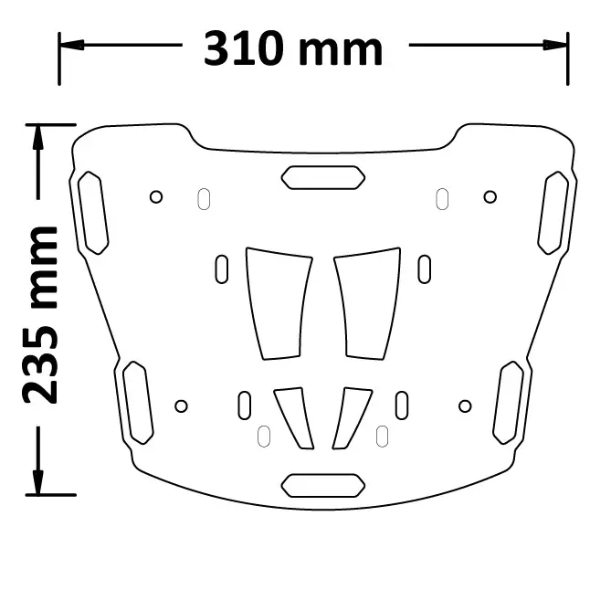 Sconto ISOTTA PORTAPACCO POSTERIORE IN FERRO BENELLI LEONCINO 500 2017 - 2022 - PP24