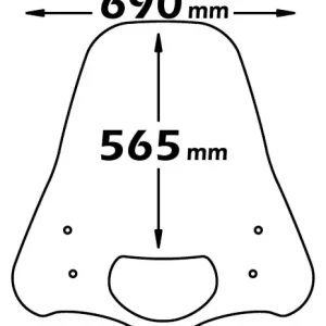 Ultima Occasione ISOTTA parabrezza alta protezione - sc2541