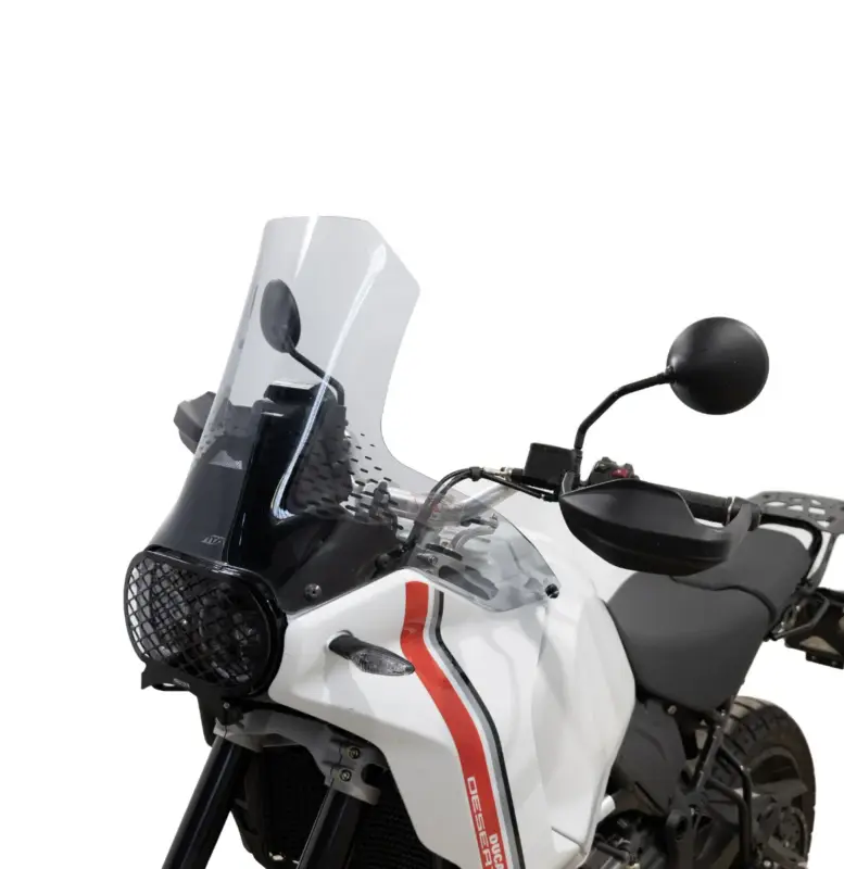 Esclusivo ISOTTA Parabrezza alto con spoiler laterali per DUCATI DESERT X 2022 - SC35-FC