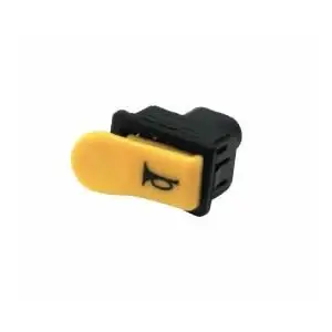 Economico Pulsante Claxon PIAGGIO APE/FREE/HEXAGON 50/100/125cc - Giallo