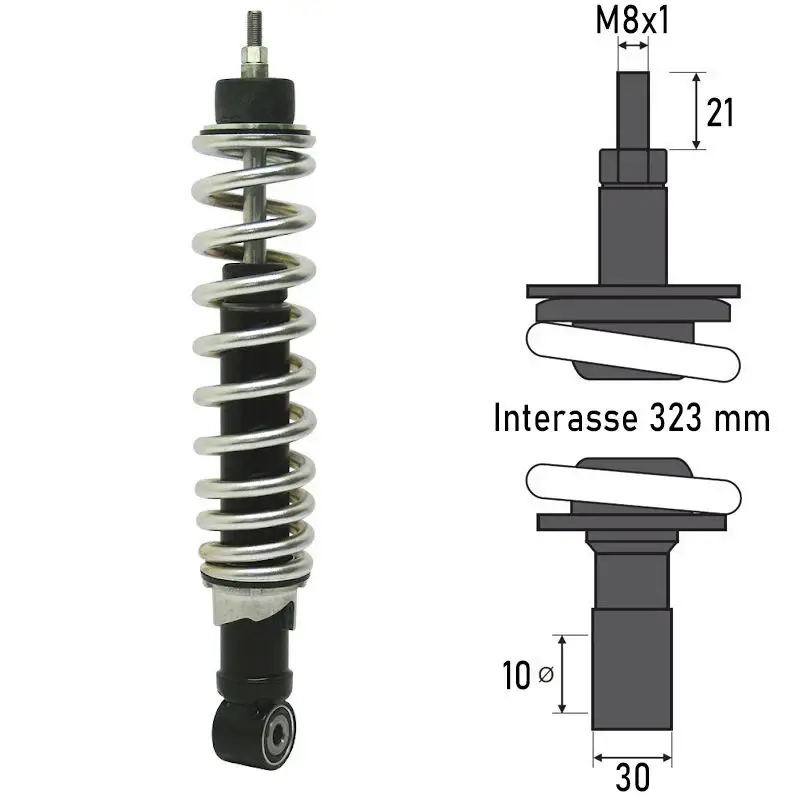 Ammortizzatore Posteriore PIAGGIO VESPA LX/LXV 125/150cc Ordina Subito