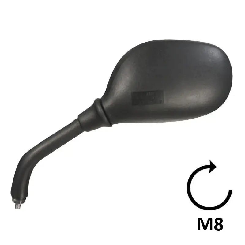 Specchio Sinistro MALAGUTI F18 WARRIOR 125/150cc - Nero Popolare