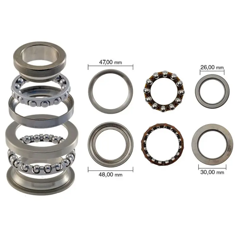 Serie Cuscinetti Sterzo Completa YAMAHA X-MAX 125 10-11 Subito Disponibile