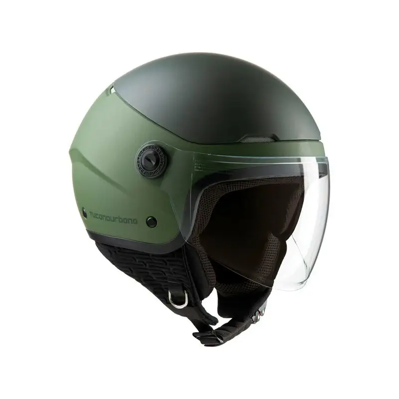 Esclusivo TUCANO URBANO CASCO EL'POP VERDE AIRBORNE OPACO