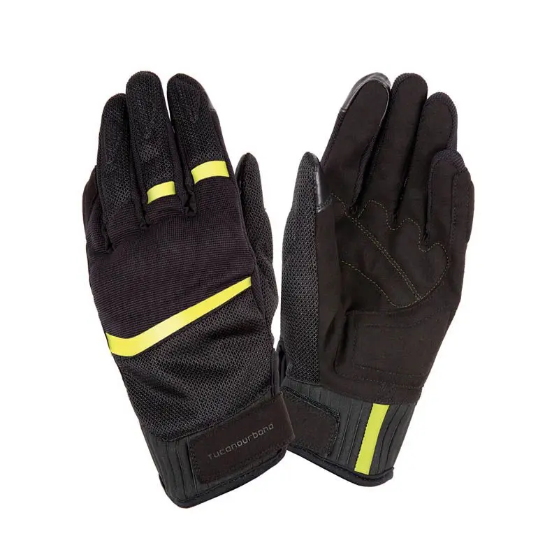 Prezzo Conveniente TUCANO URBANO Guanti PENNA Nero/Giallo Fluo