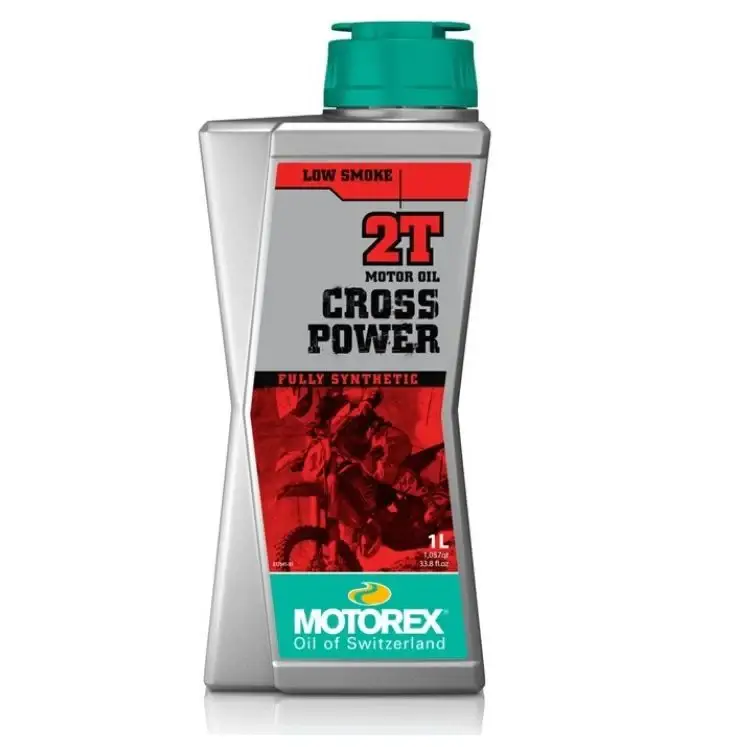 Esclusivo Motorex Cross Power 2T olio miscela 2 tempi 100% Sintetico