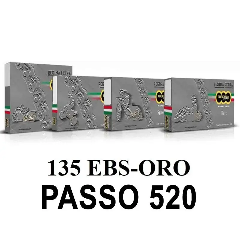 Nuovo Arrivo REGINA Catena 135EBSORO 106 maglie passo 520 - Oro