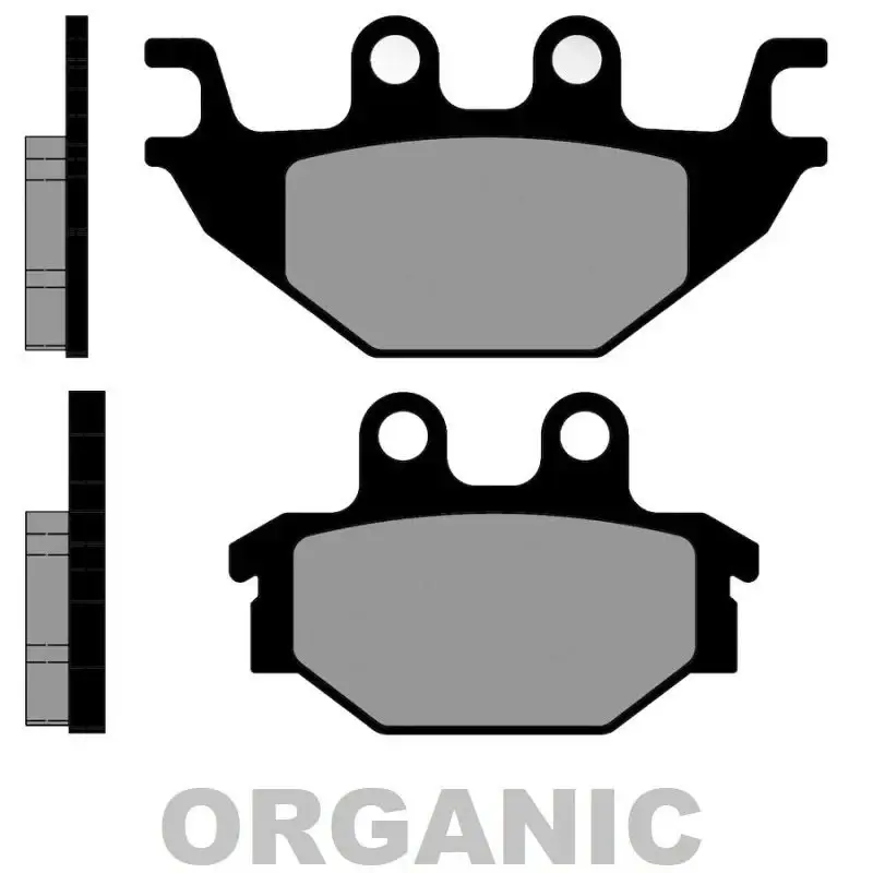 Saldi Pastiglie Freno Organiche BRENTA 3133 per YAMAHA MT125 125 2015 2016