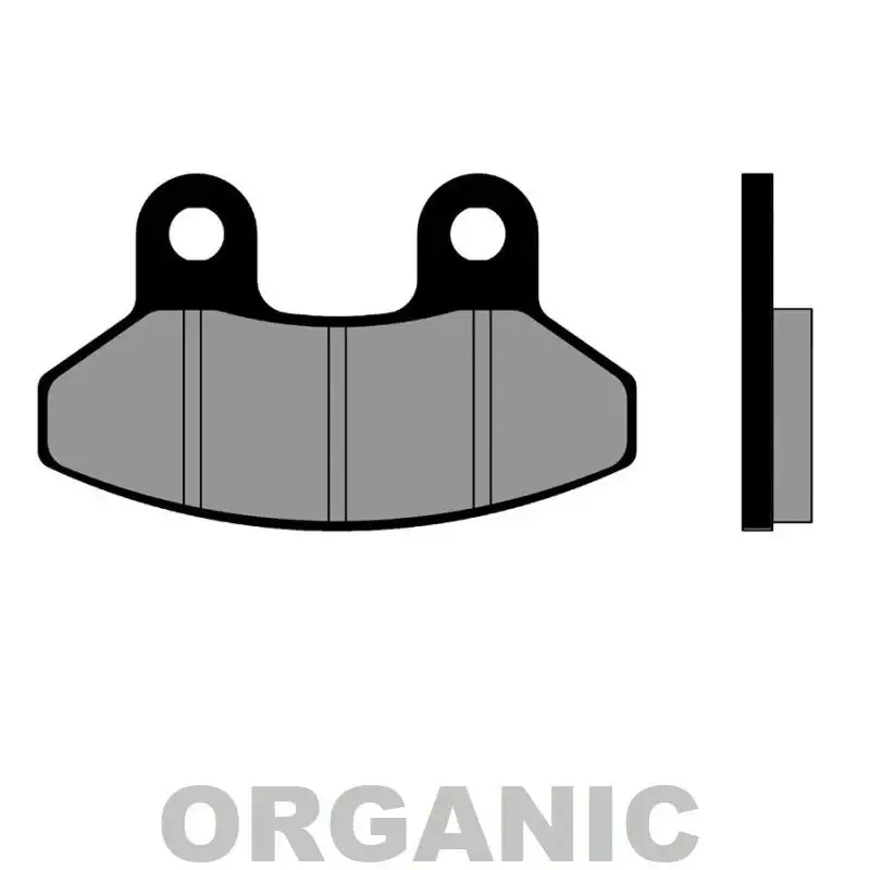 Pastiglie Freno Organiche BRENTA 3149 per SYM EURO MX 125 2002 Popolare