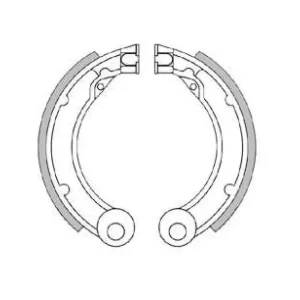 Acquista Ora Ganasce Freno BRENTA 0127 per PIAGGIO VESPA 125 125 1963 1964 1965