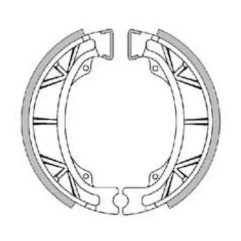 Ganasce Freno BRENTA 01200 per APRILIA AMICO 50 1994 1996 1997 1998 Prezzo Basso
