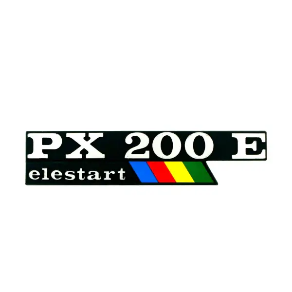 Targhetta cofano laterale RMS Classic Piaggio Vespa Px200cc Elestart 198658 Offerta Limitata