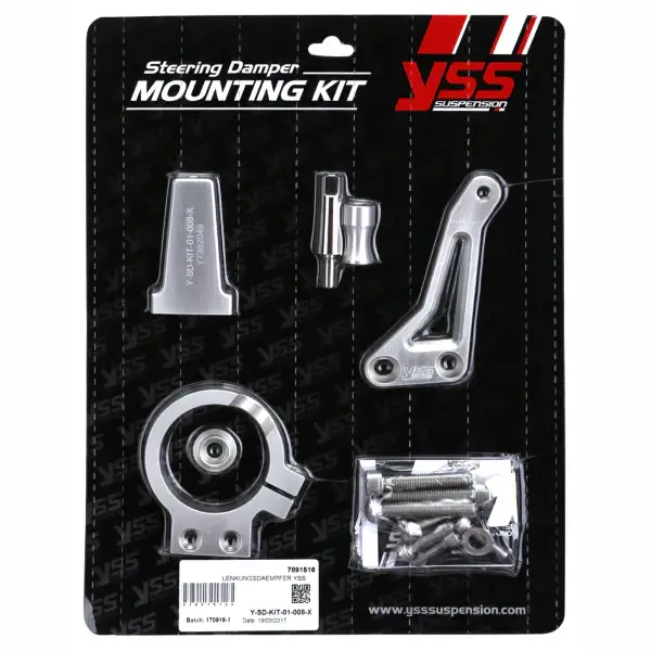 Kit montaggio ammortizzatore sterzo YSS Y-SD-KIT-01-008-X Bestseller