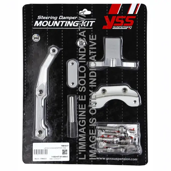 Kit montaggio ammortizzatore sterzo YSS Y-SD-KIT-02-013-X Nuovo Arrivo