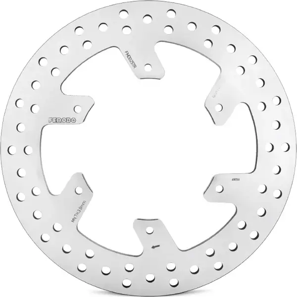Esclusivo Disco Freno FERODO FMD0257R Posteriore per YAMAHA XTZ SUPER TENERE 750 1990 - 1991
