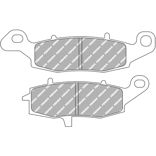 Di Tendenza Pastiglie Freno Ferodo Sinter Racing XRAC FDB2049XRAC Anteriore per SUZUKI RV125 VAN VAN L5 125 2015 - 2015