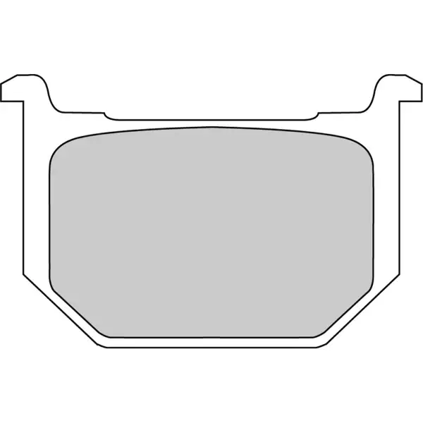 Pastiglie Freno Ferodo Platinum Road FDB218P Anteriore per SUZUKI GN F-S 250 1985 - 1995 Professionale