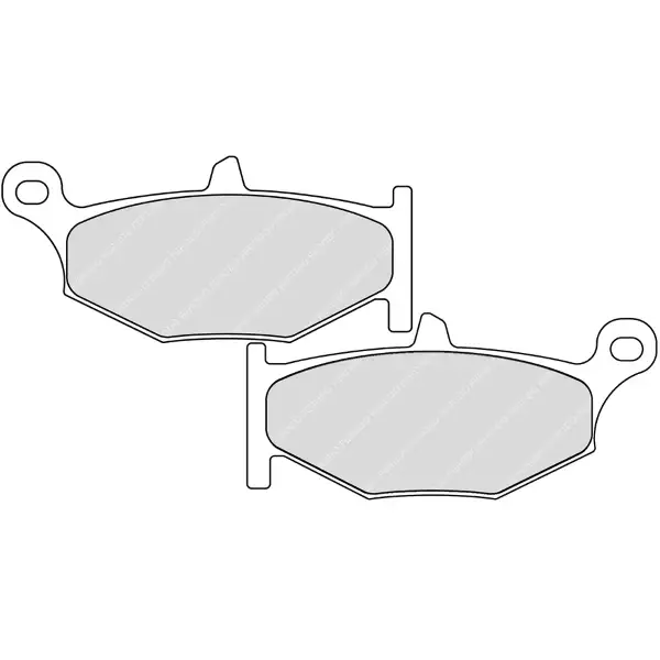 Pastiglie Freno Ferodo Sinter Grip Road FDB2213ST Posteriore per SUZUKI GSR600 K6-L0 600 2006 - 2010 Nuova Collezione