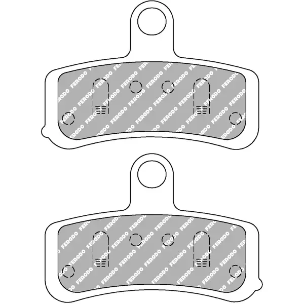 Pastiglie Freno Ferodo Sinter Grip Road FDB2250ST Anteriore per HARLEY DAVIDSON FLD 1690 DYNA SWITCHBACK ABS 1690 2016 - 2016 Miglior Prezzo