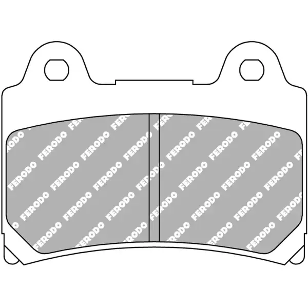 Pastiglie Freno Ferodo Platinum Road FDB662P Anteriore per YAMAHA XVZ ROYAL STAR 1300 1996 - 1997 Promozione