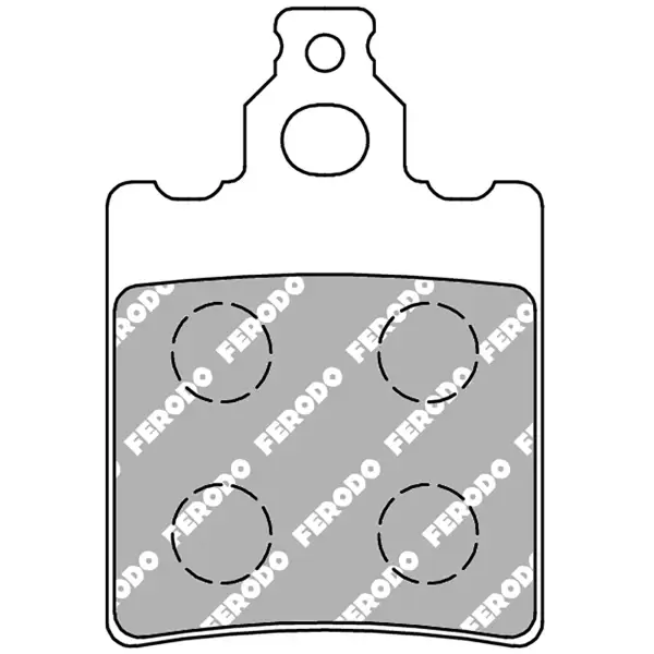 Pastiglie Freno Ferodo Argento FDB694AG Posteriore per BETA M4 350 350 2004 - 2006 Promozione Esclusiva