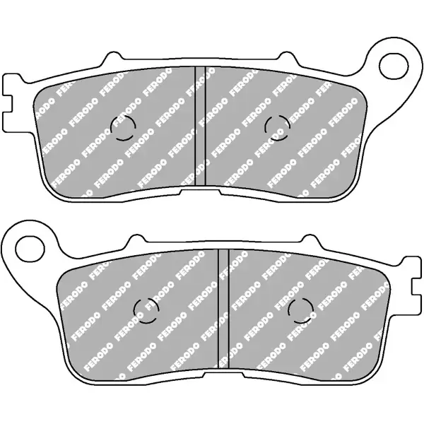 Pastiglie Freno Ferodo Sinter Grip Road FDB2281ST Posteriore per HONDA VFR 1200 X CROSSTOURER ABS 1200 2012 - 2013 Prezzo Ridotto
