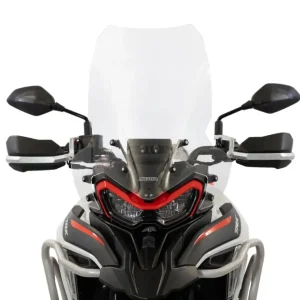 ISOTTA Parabrezza integrale Touring con alette laterali per BENELLI TRK 702 2023 Spedizione Gratuita