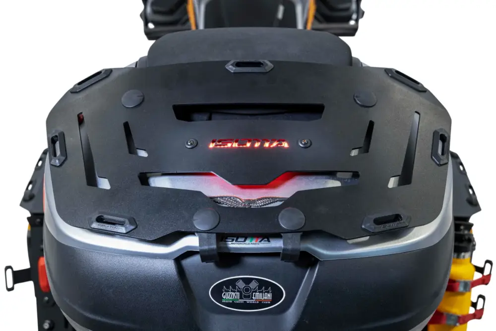 Compra Online ISOTTA Porta Pacco su baule per MOTO GUZZI STELVIO 2024>