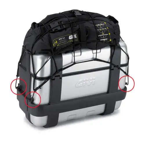 GIVI KIT 4 ANELLI X ANCORAGGIO RETESU TRKR Scelto Dai Clienti