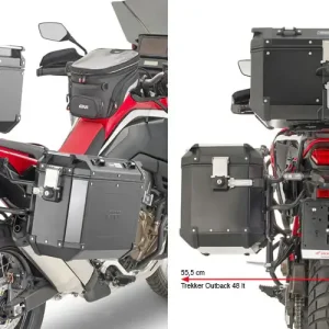 GIVI Portavaligie Laterale HONDA CRF1100L AFR.TWIN 2020 Offerta Lampo