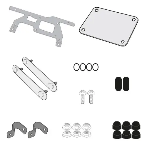 GIVI KIT PER FISSARE S250 SU PLOS5108CAM Popolare