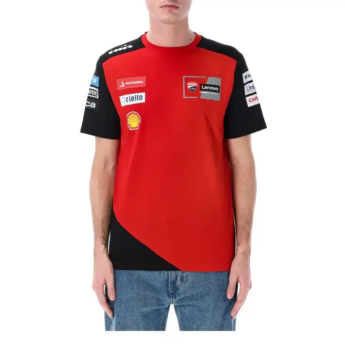 DUCATI CORSE t shirt Abbigliamento Team MotoGP 2025 Occasione Imperdibile