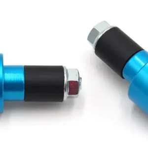 Consegna Rapida Set contrappesi manubrio V PARTS alluminio Ø13.5mm blu