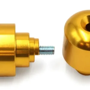 Set contrappesi manubrio V PARTS alluminio HONDA oro Quantità Limitata