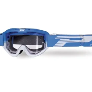 Maschera 3450-327 TR - Azzurro/Bianco, Lente Trasparente Miglior Prezzo