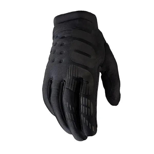 GUANTI 100% BRISKER YOUTH BLACK (XL) Offerta Del Giorno