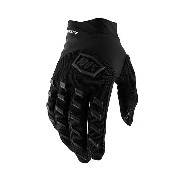 GUANTI 100% AIRMATIC YOUTH BLACK/CHARCOAL (S) Ultima Occasione