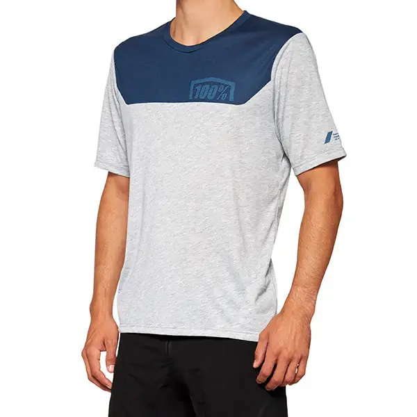 AIRMATIC MAGLIA A MANICHE CORTE GREY/MIDNIGHT - XL Nuova Collezione