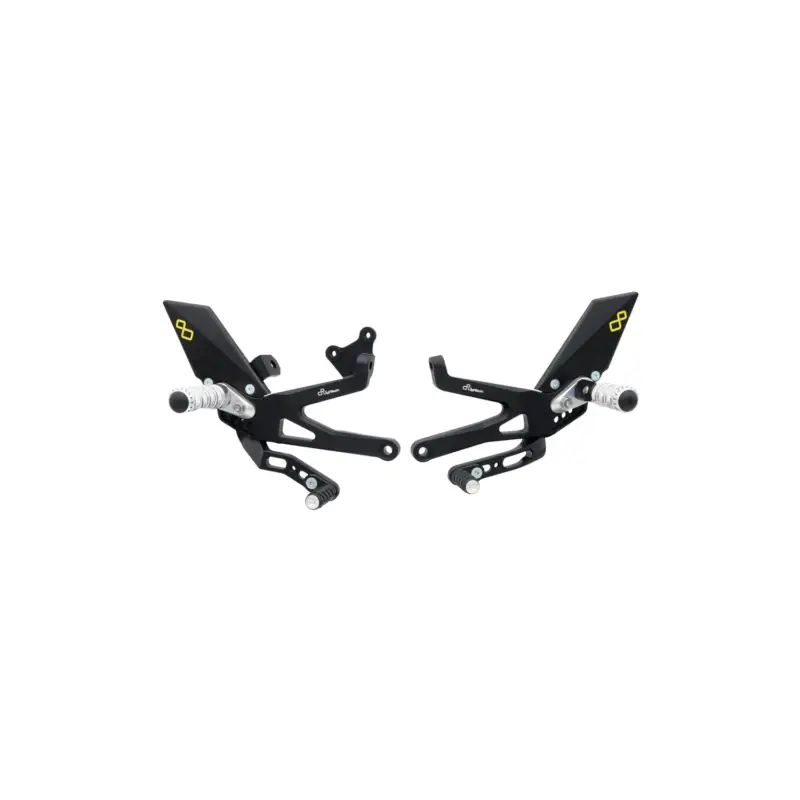 Compra Online LIGHTECH Pedane Regolabili Con Poggiapiedi Snodati per Ducati Panigale V4 2018
