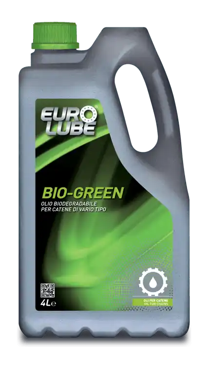 Affare OLIO PER CATENE E MOTOSEGA EUROLUBE BIO-GREEN BIODEGRADABILE 4 litri