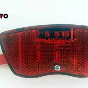 FANALE PORTAPACCHI BICI A BATTERIA 3 LED Ultimissimo Modello