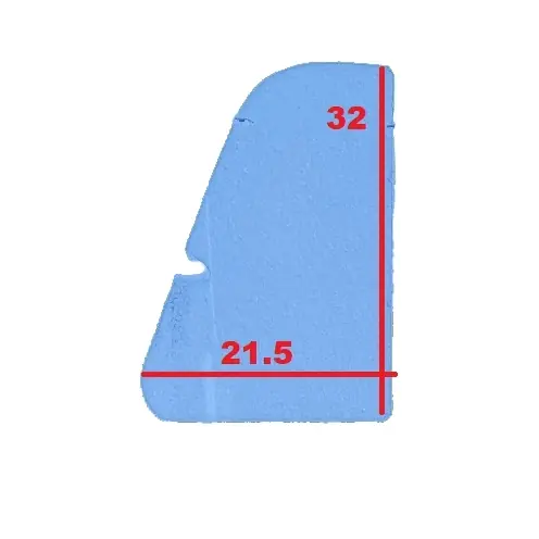VETRO PLEXIGLASS SPORTELLO DESTRO/ SINISTRO APE AC1 Super Prezzo